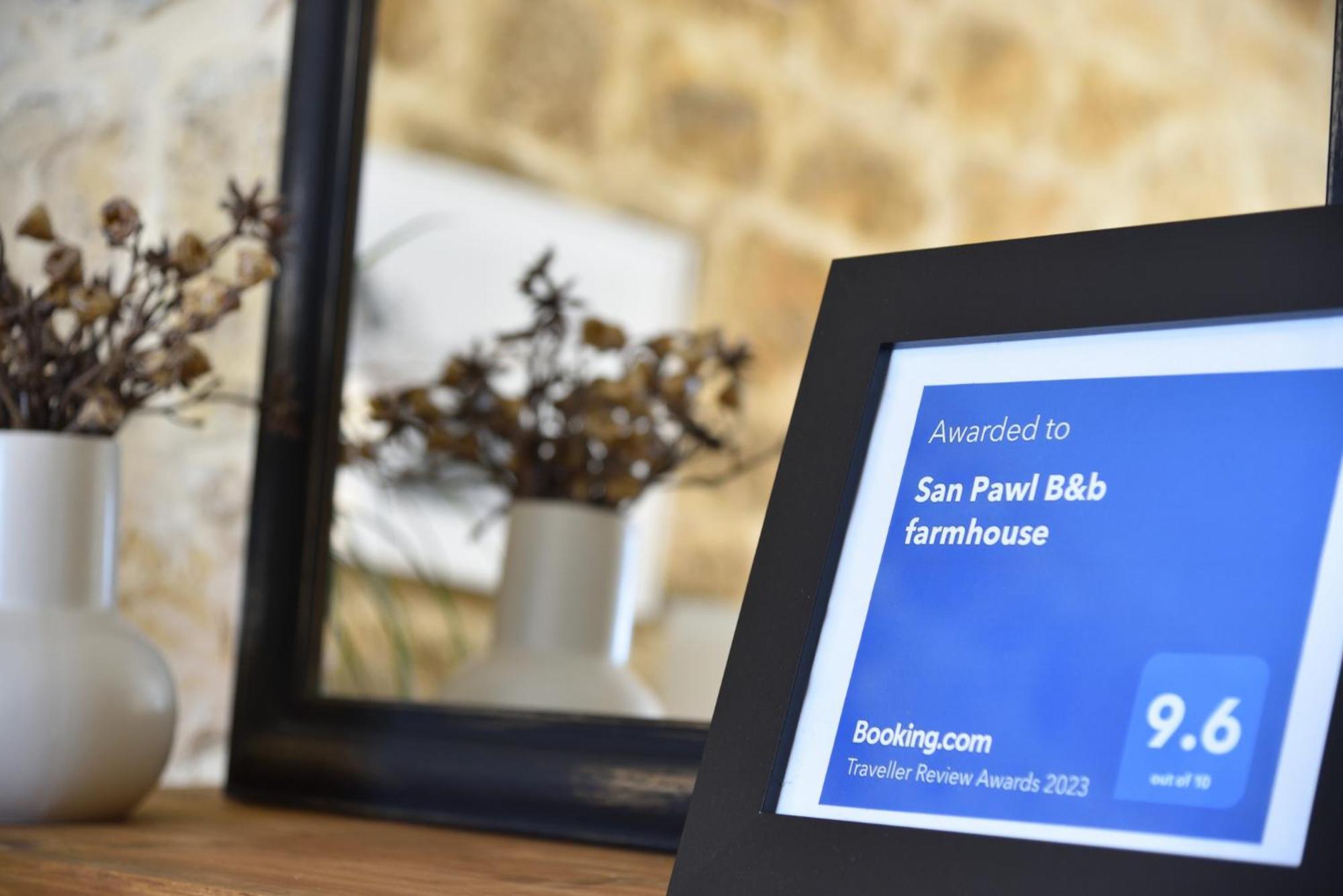 San Pawl Bnb Farmhouse Calypso Bed and Breakfast Xagħra Esterno foto